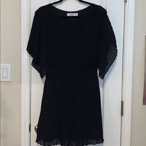 Ali & Jay Pleated Chiffon Dress